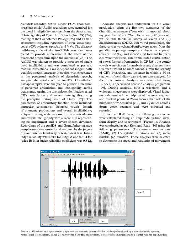 Download Treatment of articulatory impairment in a child with spastic dysarthria associated with spastic cerebral palsy.